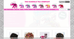 Desktop Screenshot of kandulatea.com